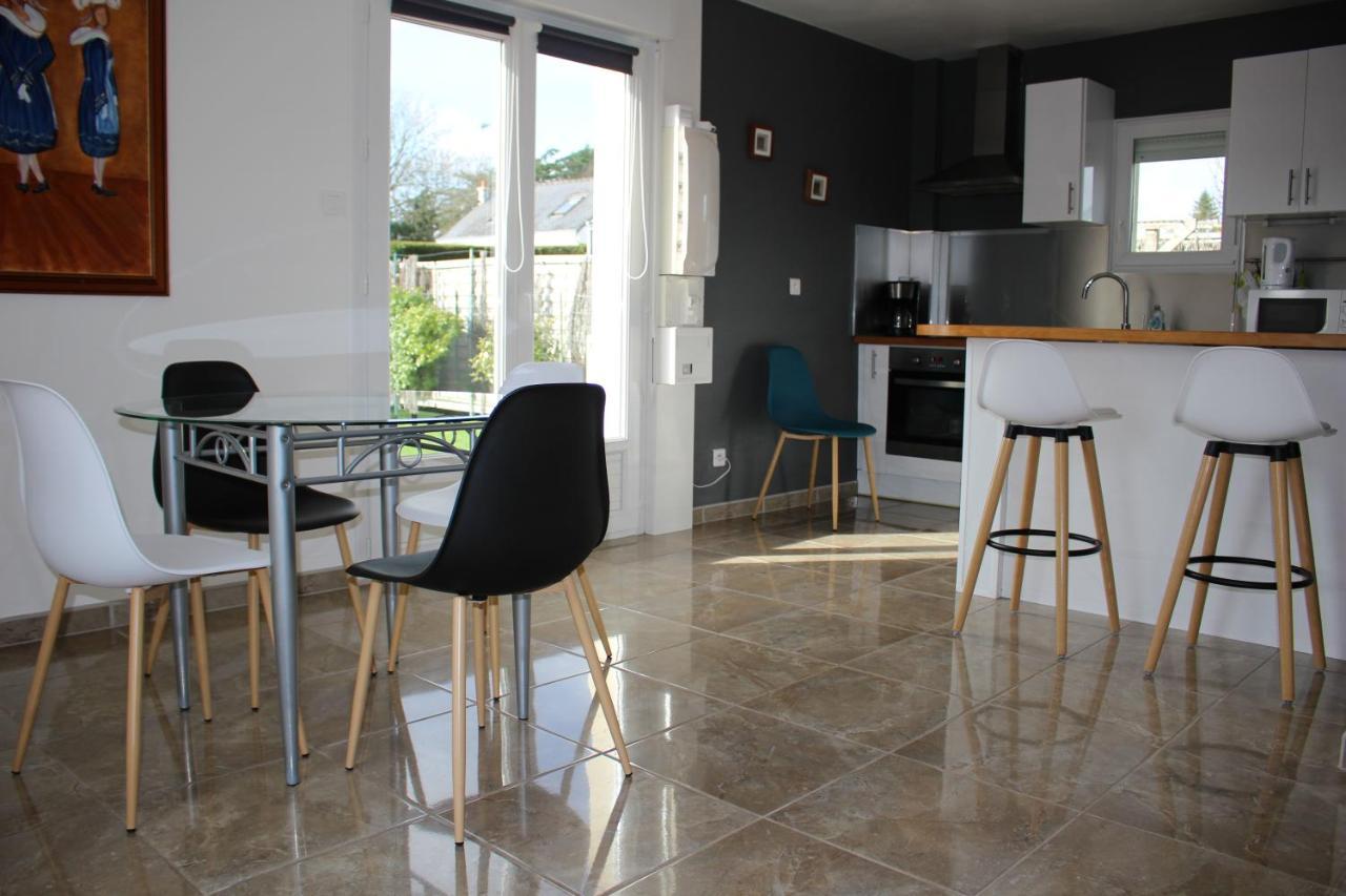 Kerguil-Leon Maison Familiale 2 Chambres, Plages A 10 Min En Voiture Moëlan-sur-Mer Exteriér fotografie